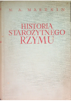 Historia starożytnego Rzymu