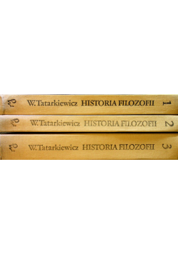 Historia filozofii Tom 1 do 3