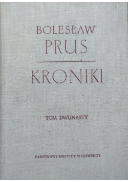 Prus Kroniki Tom 12