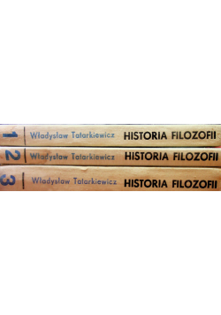 Historia filozofii Tom 1 do 3