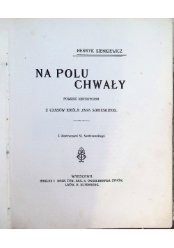Na Polu Chwały 1906 r.