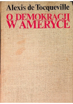 O demokracji w Ameryce
