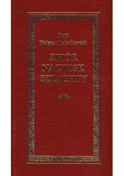 Zbiór nazwisk szlachty