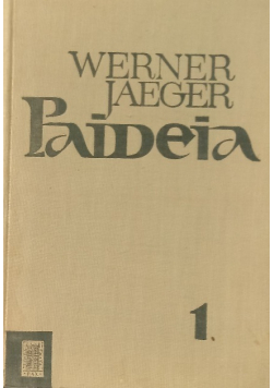 Paideia Tom I