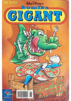Komiks Gigant Nr  6/99 Folwark zwierząt