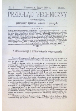 Przegląd techniczny Tom XXXIV  1896 r.