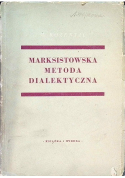 Marksistowska metoda dialektyczna