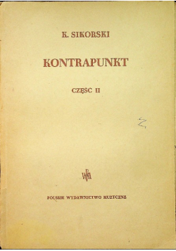 Kontrapunkt Część II