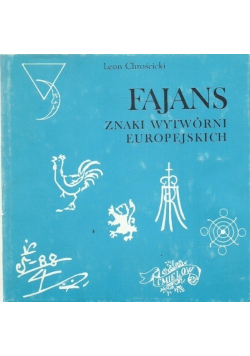 Fajans znaki wytwórni europejskiej