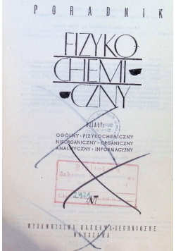 Poradnik fizykochemiczny