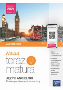 Nowa Teraz Matura Język angielski poziom podstawowy  i rozszerzony Vademecum