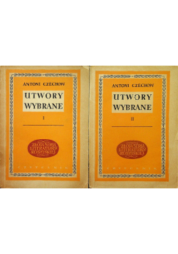 Czechow Utwory wybrane Tom 1 i 2