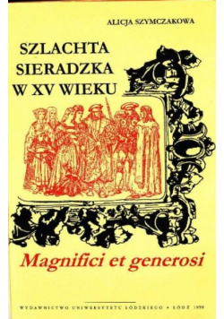 Szlachta sieradzka w XV wieku