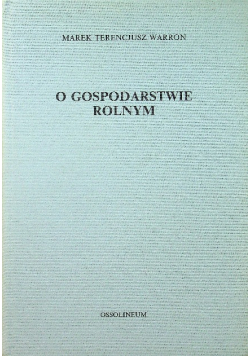 O gospodarstwie rolnym