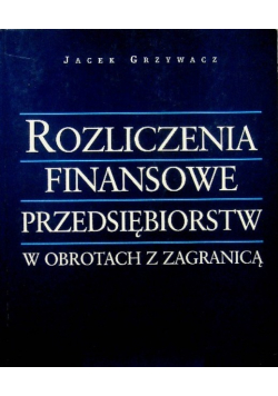 Rozliczenia finansowe przedsiębiorstw