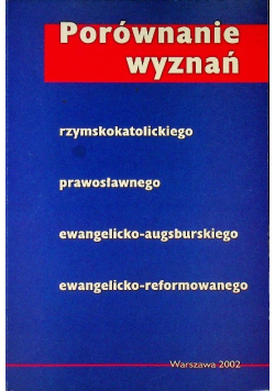 Porównanie wyznań