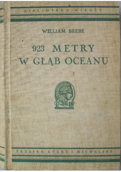 923 metry w głąb oceanu