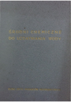 Środki chemiczne do uzdatniania wody