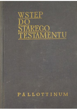Wstęp do Starego Testamentu