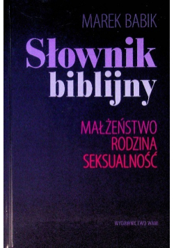 Słownik biblijny