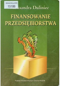 Finansowanie przedsiębiorstwa