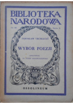 Vrchlicky Wybór poezji