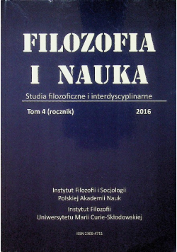 Filozofia i nauka Tom IV