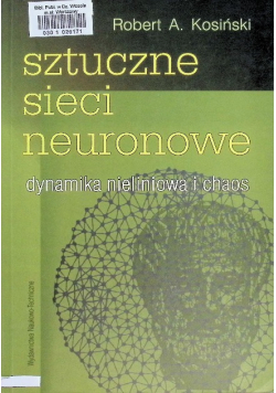 Sztuczne sieci neuronowe dynamika nieliniowa i chaos