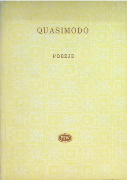 Quasimodo Poezje