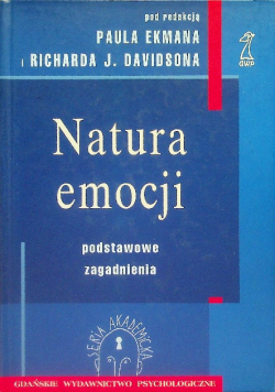 Natura emocji podstawowe zagadnienia