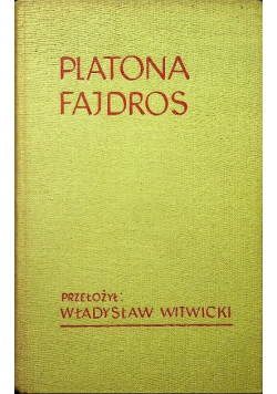Platona Fajdros