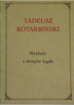 Wykłady z dziejów logiki