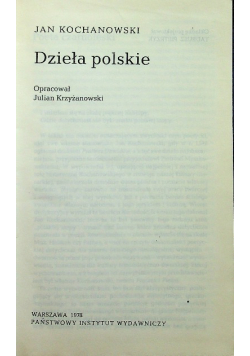 Dzieła polskie