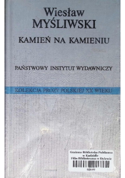 Kamień na kamieniu