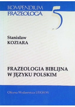 Frazeologia biblijna w języku polskim
