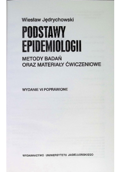 Podstawy epidemiologii