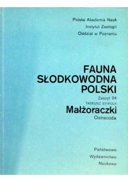 Fauna słodkowodna polski Zeszyt 24