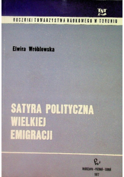 Satyra Polityczna Wielkiej Emigracji
