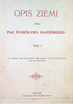 Opis ziemi Tom 1 1901 r