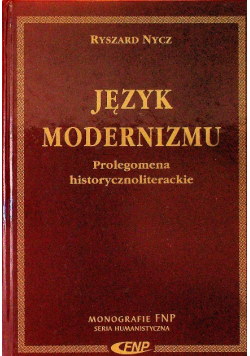 Język modernizmu