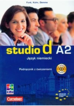 Studio d A2 Język niemiecki, Podręcznik z ćwiczeniami