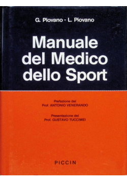 Manuale Del Medico Dello Sport