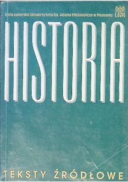 Źródła i materiały do nauczania historii