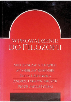 Wprowadzenie do filozofii