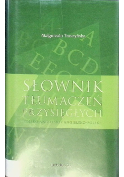 Słownik tłumaczeń przysięgłych