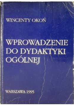Wprowadzenie do dydaktyki ogólnej