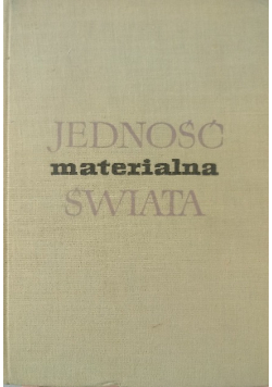 Jedność materialna świata