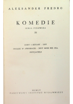 Komedie Tom III
