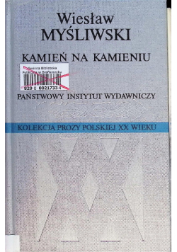 Kamień na kamieniu