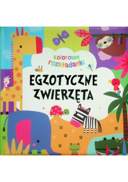 Kolorowe rozkładanki Egzotyczne zwierzęta